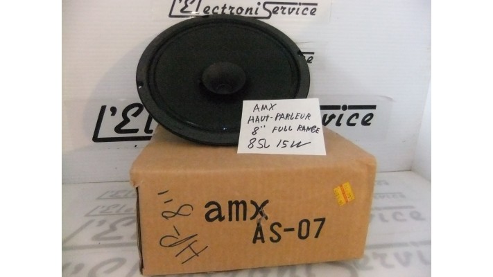 AMX AS-07 haut-parleur 8'' 15W